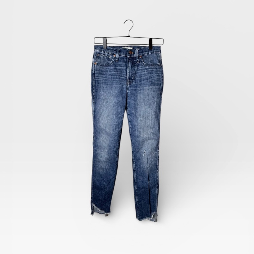 Madewell High Rise Skinny Medium Wash Denim Jeans Size 26 (F)